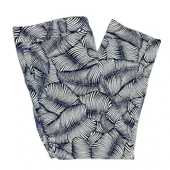 Ann Taylor Leaf Botanical Cropped Pants - Picture 1 of 9